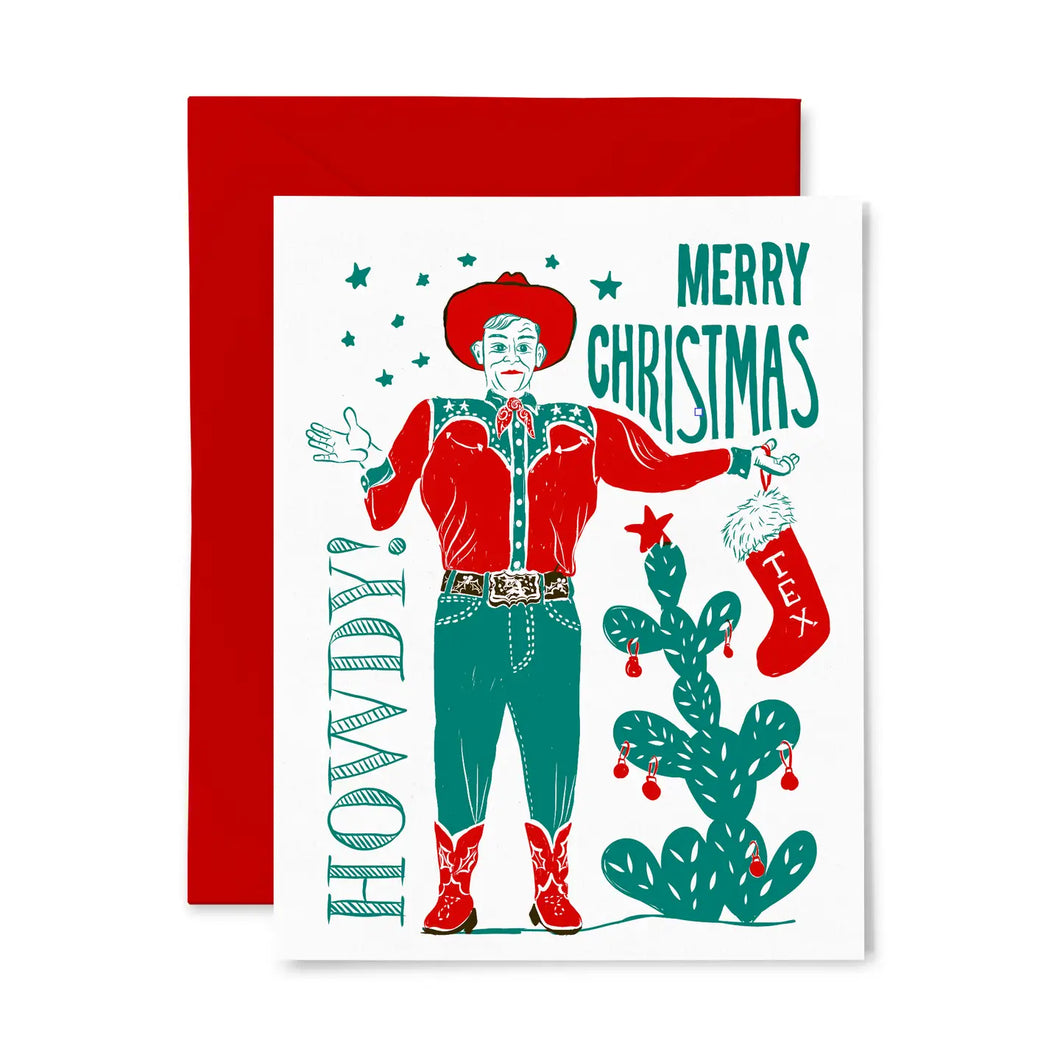 Big Tex | Set of Six Letterpress Greeting Cards