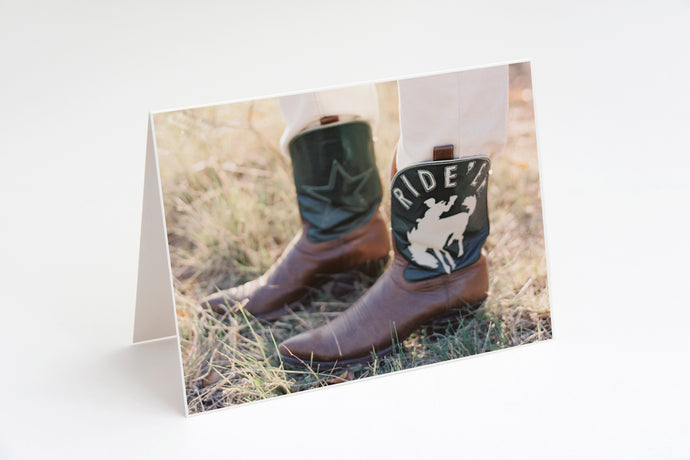 Boot Tops Greeting Card Collection